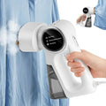 Steamer for Clothes, Clothes Steamer Handheld Supports Both Hanging and Flat Ironing, Auto Absorbs Clothing, Adjustable Suction Power from 3000-6000Pa, Fits Easily Into a Suitcase