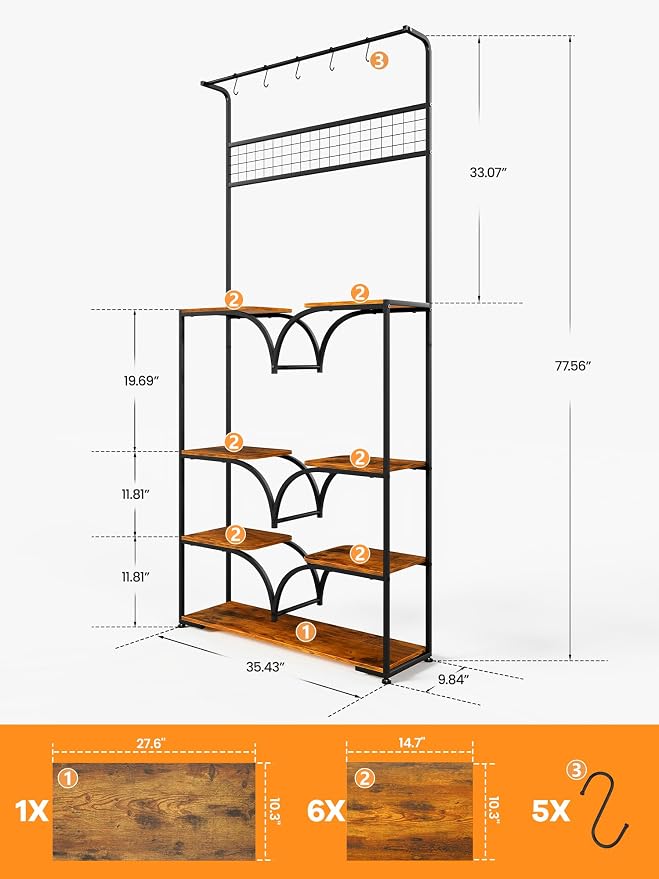 Plant Stand Indoor with Grow Lights: Large Multi-Tiered Metal Rack - Lighted Vertical Shelf with Timer for Flowers and Succulents